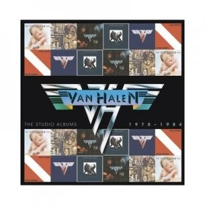 Image of The Studio Albums 1978-1984 by Van Halen CD Album
