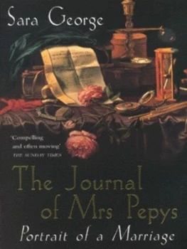 Image of The Journal of Mrs Pepys by Sara George Paperback