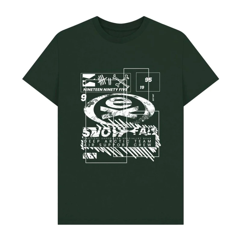 Image of Extreme Mens Deep Arctic T-Shirt in Bottle Green Size: XS Bottle Green Male XS