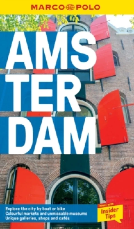 Image of Amsterdam Marco Polo Pocket Travel Guide - with pull out map Paperback / softback