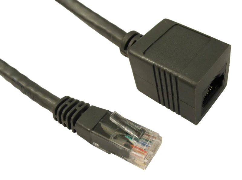 Image of Cables Direct Cat 6. 0.5m networking cable Grey Cat6 U/UTP (UTP)
