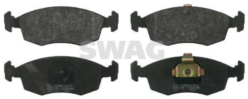 Image of Brake pad set SWAG 70 91 6371