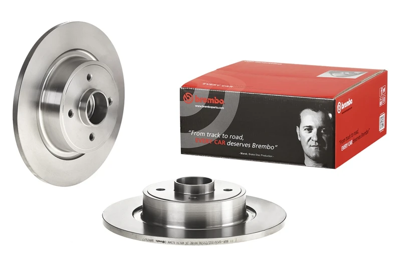 Image of BREMBO Brake disc BREMBO 08.B650.17