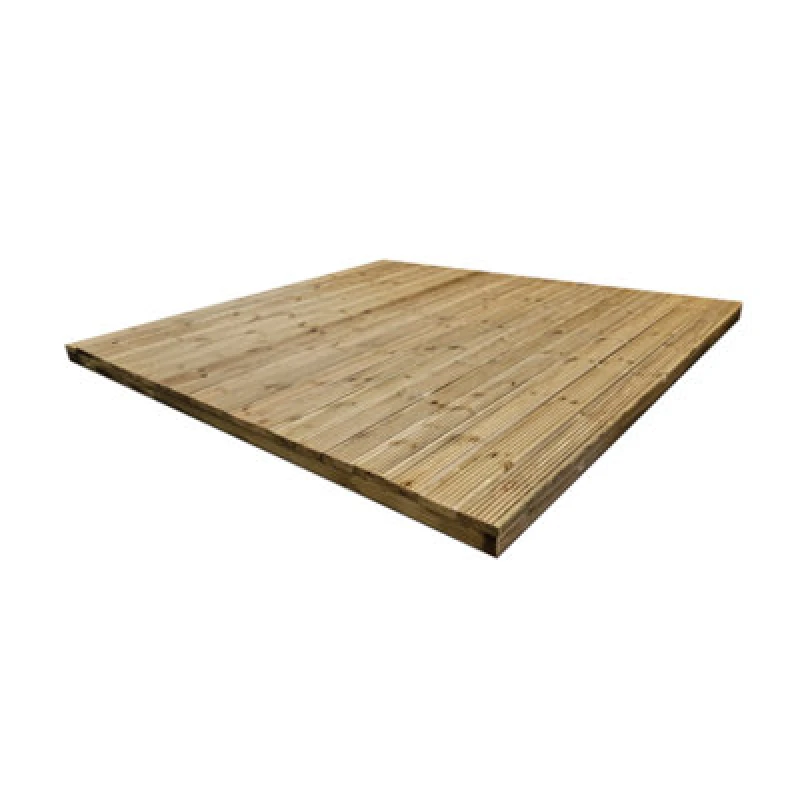 Image of Snowdon Timber Treated Premium Decking Kit (H) 123mm (W) 2.4M (L) 2.4M