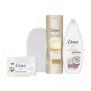 Image of Dove Prep and Glow Gradual Tan Collection Gift Set