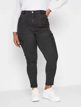 Image of Yours Cargo Ava Grey, Size 14, Women
