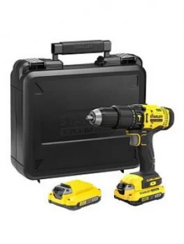 image of Stanley Fatmax Sfmcd711D21 Gb V20 18V Lithium Ion Combi Hammer Drill