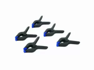 Image of Silverline 250143 Spring Clamps 5pk 45mm Jaw