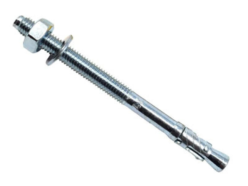 Image of Masonmate 0841Eta560130 Zinc Plated Through Bolt M10 X 130mm 50 Mamtbzm10130