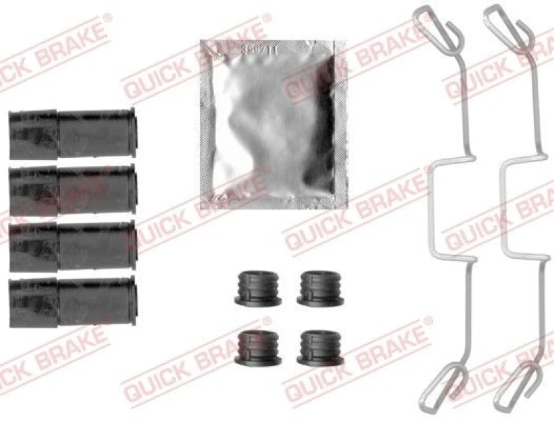 Image of QUICK BRAKE Brake pad fitting kit QUICK BRAKE 109-1795
