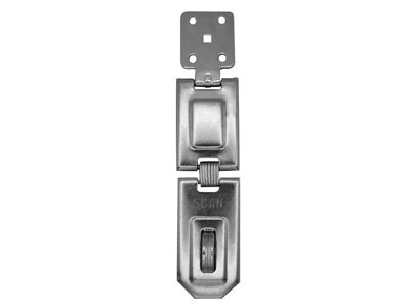 Image of Scan Bm4-0003-158 Hinged Hasp And Staple 158mm Scaphsh158
