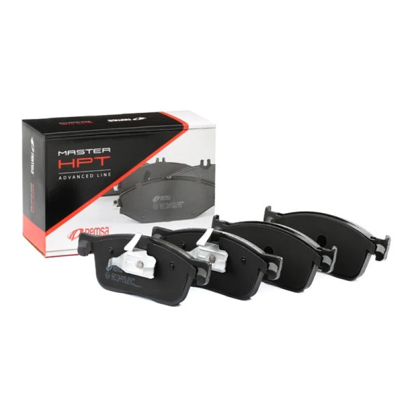 Image of REMSA 1719.00 Brake pad set Front Axle, with spring, with adhesive film Brake Pad Set,disc brake (402)