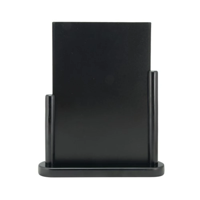Image of Deflecto Deflecto Double Sided Small Countertop Chalkboard Information Display Black TCB-SM-BLK TCB-SM-BLK