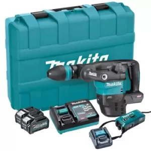 image of Makita HM001G 40v Max XGT Cordless Brushless Demolition Hammer 2 x 2.5ah Li-ion Charger Case