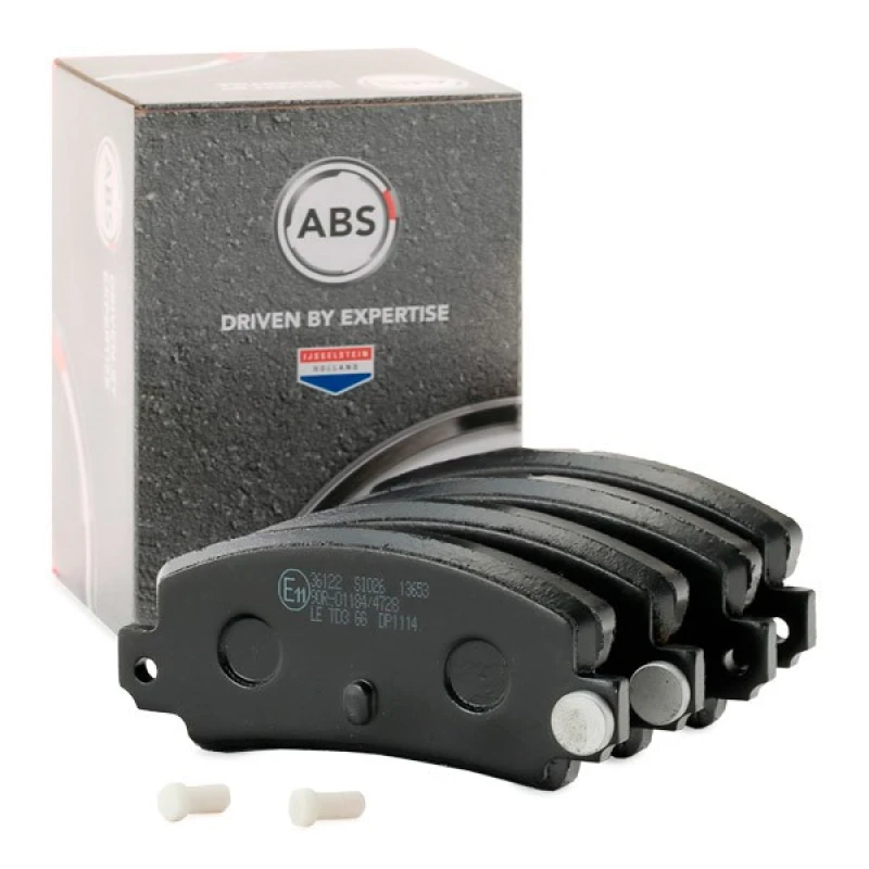 Image of A.B.S. 36122 Brake pad set prepared for wear warning indicator Brake Pad Set,disc brake (402)