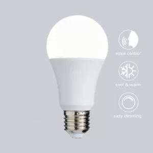 Image of Status Smart Alexa 9 Watt GLS LED CT ES Bulb White