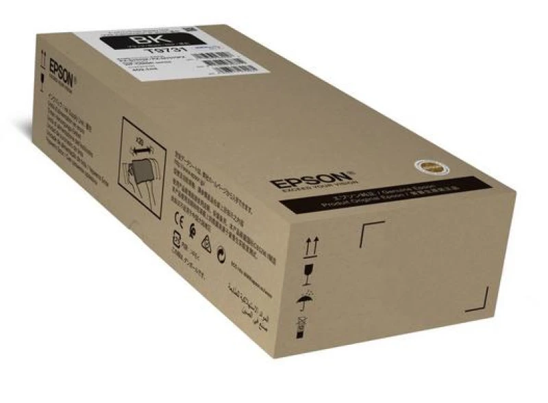 Image of Epson T9731 Black High Capacity Ink Cartridge - C13T97310N (Original)