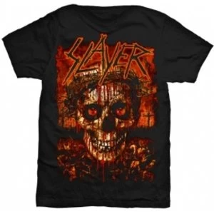 Image of Slayer Crowned Skull Mens TS: Small