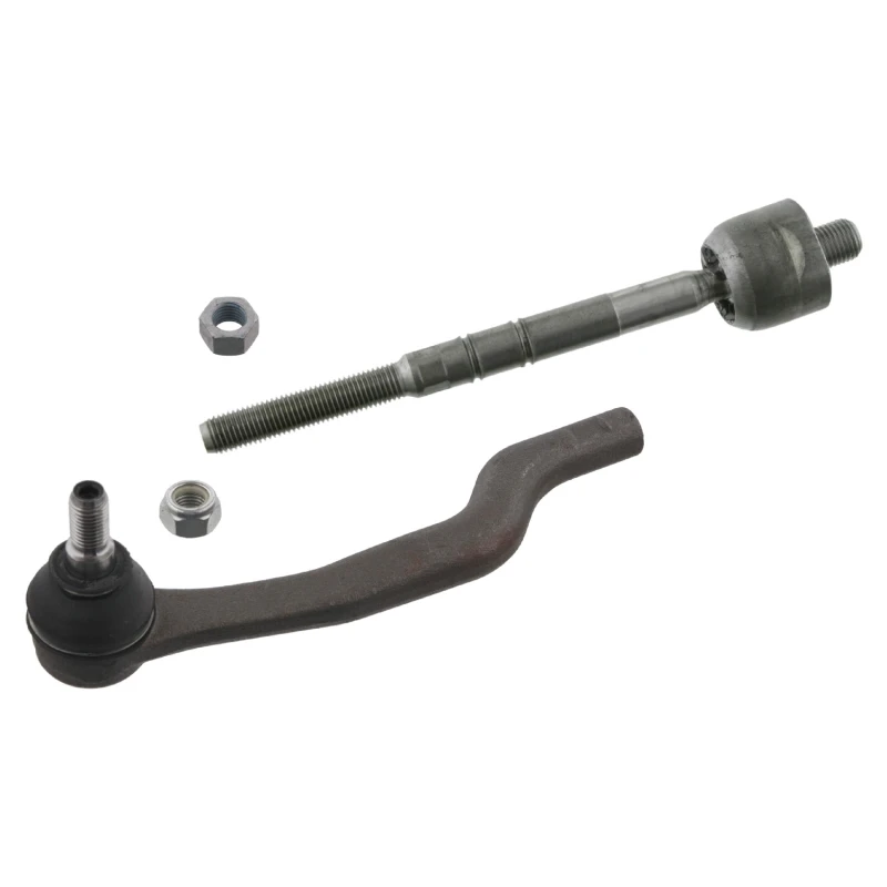 Image of FEBI BILSTEIN 33109 Tie Rod OE Turbo NEW, Front Axle Left, with lock nut Rod Assembly (284)