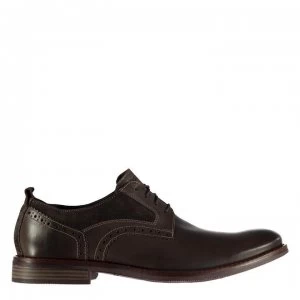 Image of Rockport Wynstin Toe Smart Shoes Mens - Dark Bitter Chc