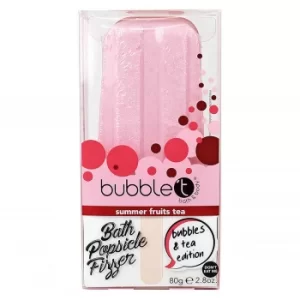 Image of Bubble T Summer Fruits Tea Popsicle Bath Bomb Fizzer (80g)