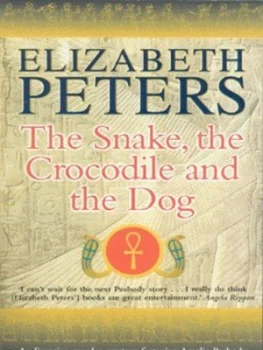 Image of The Snake the Crocodile and the Dog by Elizabeth Peters Paperback