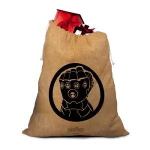 image of Marvel Officially Licensed Christmas Hessian Sack