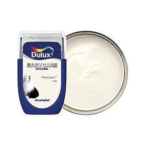 Image of Dulux Easycare Kitchen Fine Cream Matt Emulsion Paint 30ml