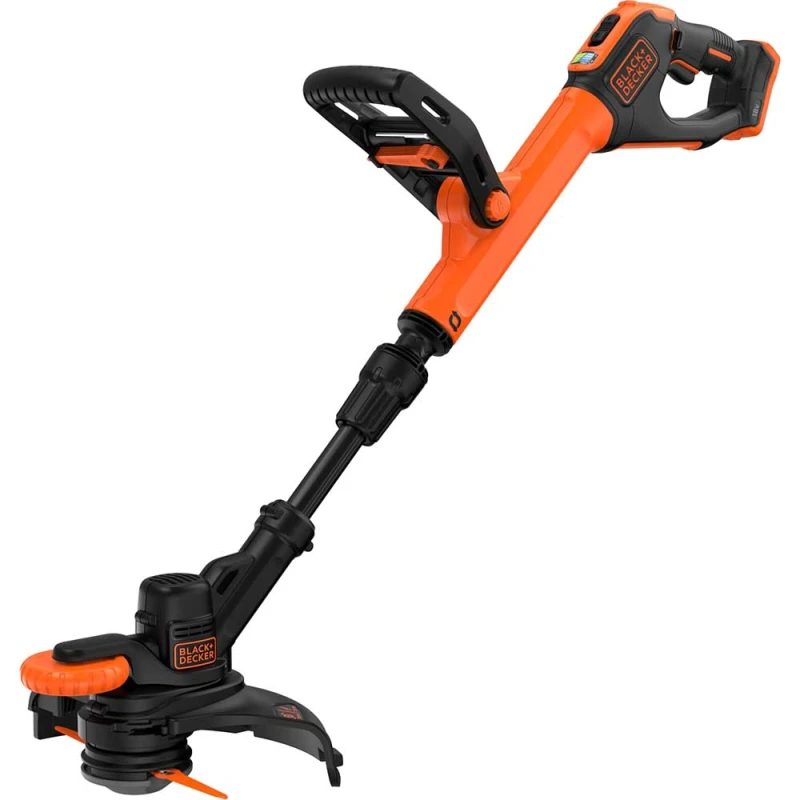 Image of Black and Decker BCSTR918 18v Cordless Resin Blade Telescopic Grass Trimmer and Edger 280mm BCSTR918N Batteries: No Batteries