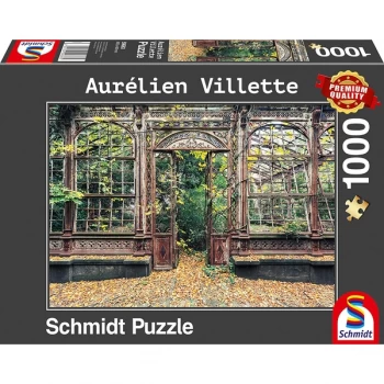 Image of Aurélien Villette: Victorian Greenhouse Jigsaw Puzzle - 1000 Pieces