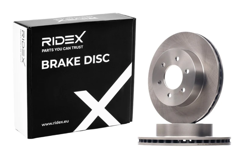 Image of Brake disc RIDEX 82B1590