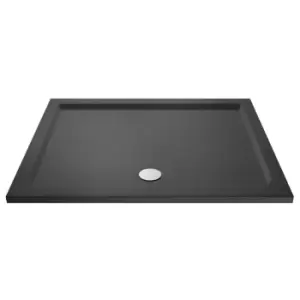 Image of Hudson Reed Rectangular Shower Tray 1400 x 800mm - Slate Grey