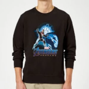 Image of Avengers: Endgame Iron Man Suit Sweatshirt - Black - 5XL
