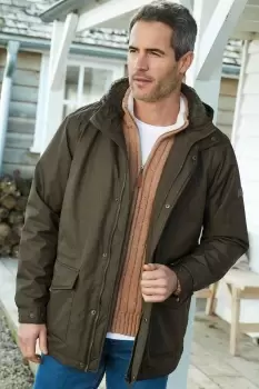 Image of Fleece Lined Waterproof Coat