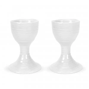 Sophie Conran for Portmeirion White Egg Cup Set of 2 White