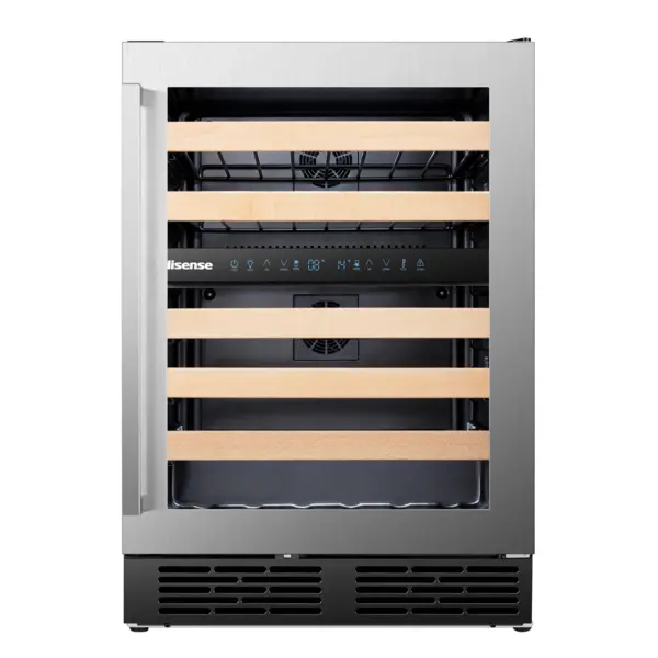 image of Hisense RW17W4NWG0 Built In Wine Cooler - Stainless Steel - G Rated