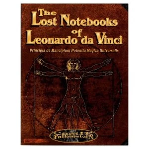 Image of The Lost Notebooks of Leonardo DaVinci Castle Falkenstein RPG