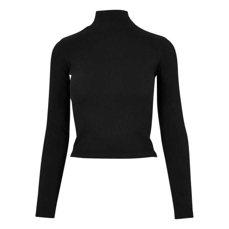 Image of Urban Classics Womens cut-out back sweater Urban Classics Noir Female S