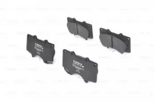 Image of Bosch 0986494153 BP1064 Brake Pad Set Disc Brake Front Axle