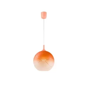 Image of Dome Pendants Orange, 1x E27