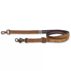 Image of Carhartt Mens Journeyman Nylon Webbing Cordura Dog Lead Large - 2.54cm Wide, Lead Length 183cm