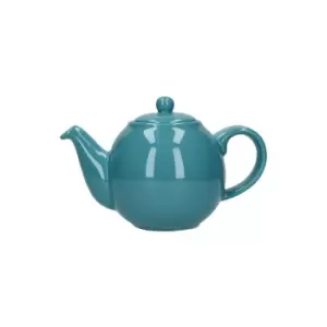 image of Globe 2 Cup Teapot Aqua - London Pottery