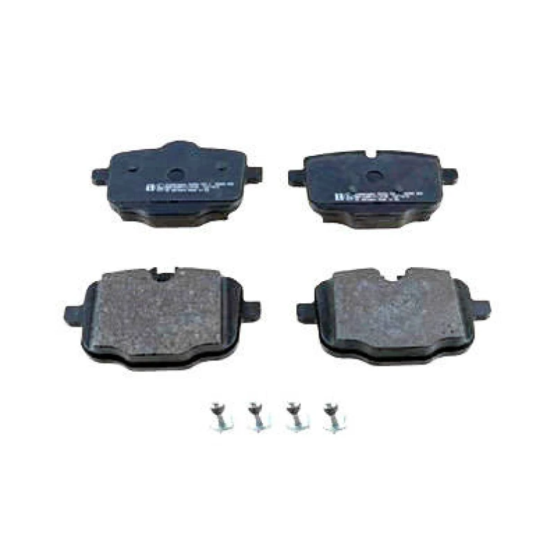 Image of ZIMMERMANN 24703.167.1 Brake pad set Rear Axle, prepared for wear warning indicator, Photo corresponds to scope of supply, with bolts/screws Brake Pa