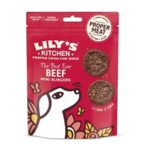 image of Lily's Kitchen Beef Mini Burgers Dog Treats 70g