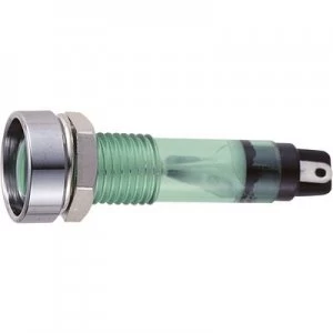 Standard indicator light with bulb Green B 406