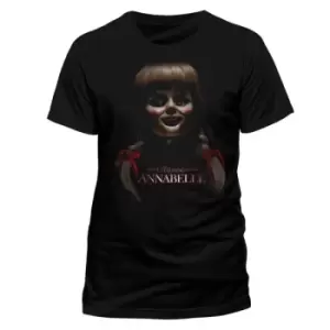 Image of Annabelle Scary Face Unisex T-Shirt Ex Ex Large