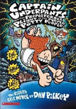 Image of Captain Underpants and the Preposterous Plight of the Purple Potty People. Paperback