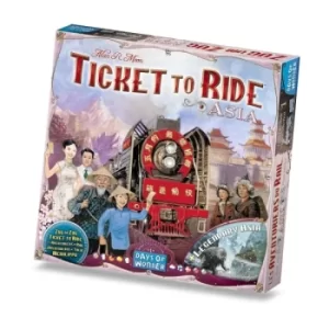 Image of Ticket To Ride Map Collection Volume 1 Team Asia & Legendary Asia Board Game