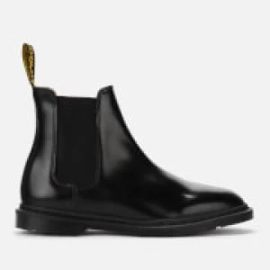 Image of Dr. Martens Mens Graeme II Polished Smooth Leather Chelsea Boots - Black - UK 9 - Black