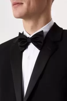 image of Black Silk Bow Tie